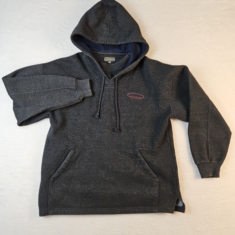 Whistler Mountain Canada Employee Men's M Vintage WestCoast‎ Connection Hoodie